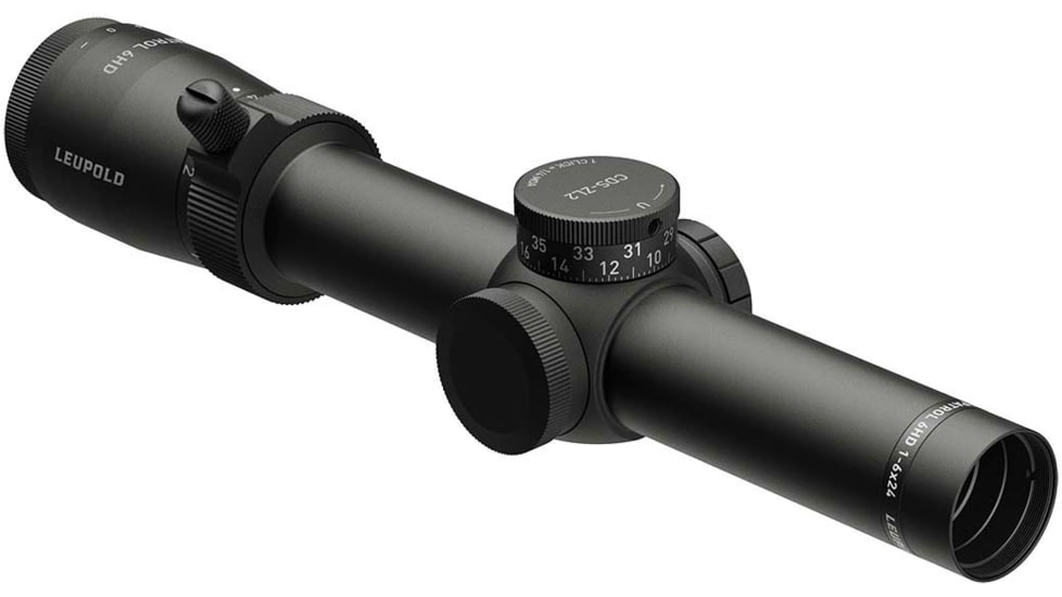 Leupold Patrol 6HD 1-6x24mm, 30mm Tube, Second Focal Plane, Illuminated CM-R2, Matte, 182352