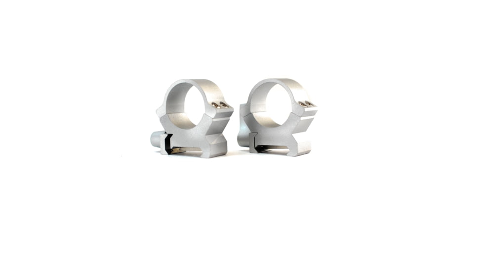 Leupold Quick Release Weaver Style QRW2 Rings, 1 inch, Medium, Silver, 174069