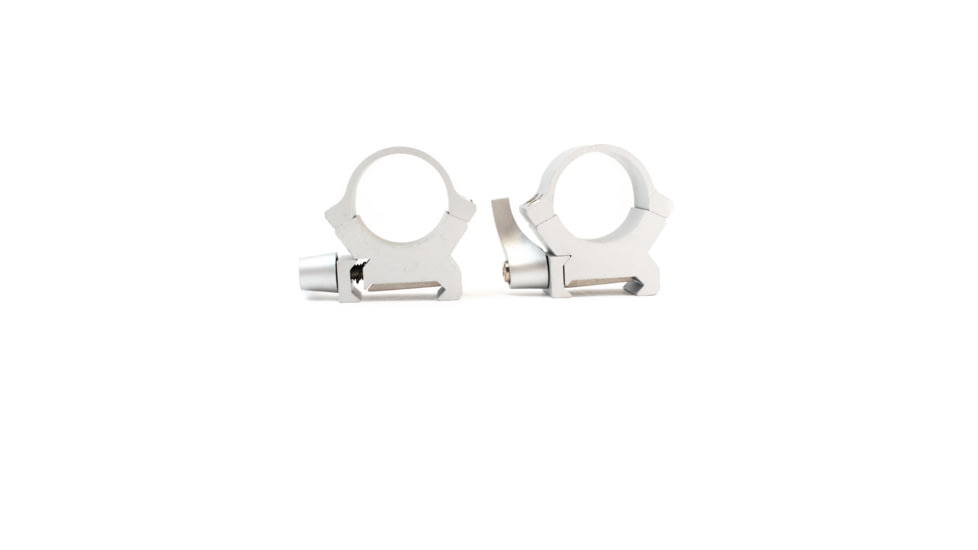 Leupold Quick Release Weaver Style QRW2 Rings, 1 inch, Medium, Silver, 174069