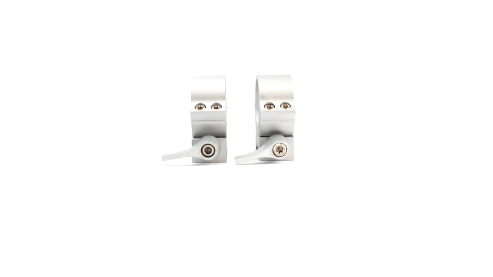 Leupold Quick Release Weaver Style QRW2 Rings, 1 inch, Medium, Silver, 174069
