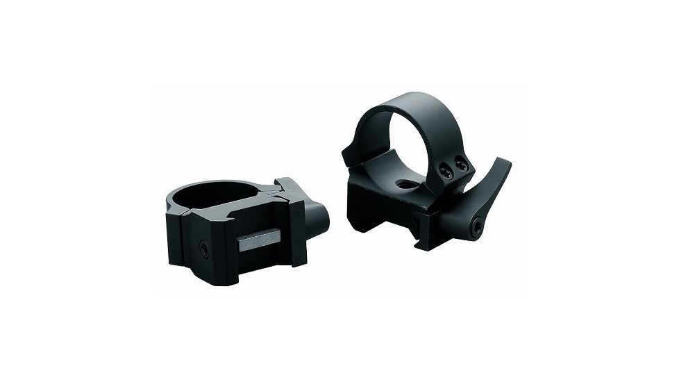 Leupold Quick Release Weaver Style Rings, 1in, High, Silver 49859