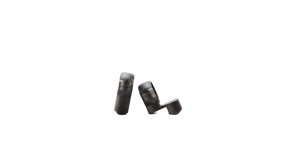 Leupold Rifle Scope Mount Rings, 1in, Ruger #1 &amp; 77/22, Medium Extension, Matte Black 52306
