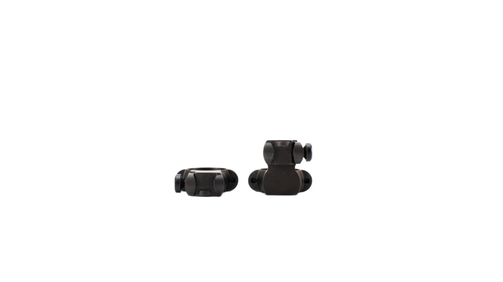 Leupold Rifle Scope Mount Rings, 1in, Ruger #1 &amp; 77/22, Medium Extension, Matte Black 52306