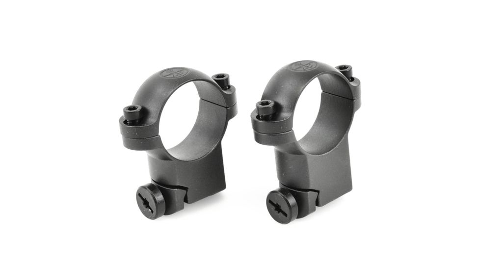Leupold Rifle Scope Mount Rings, 1in, Ruger M77, High, Matte Black 49952