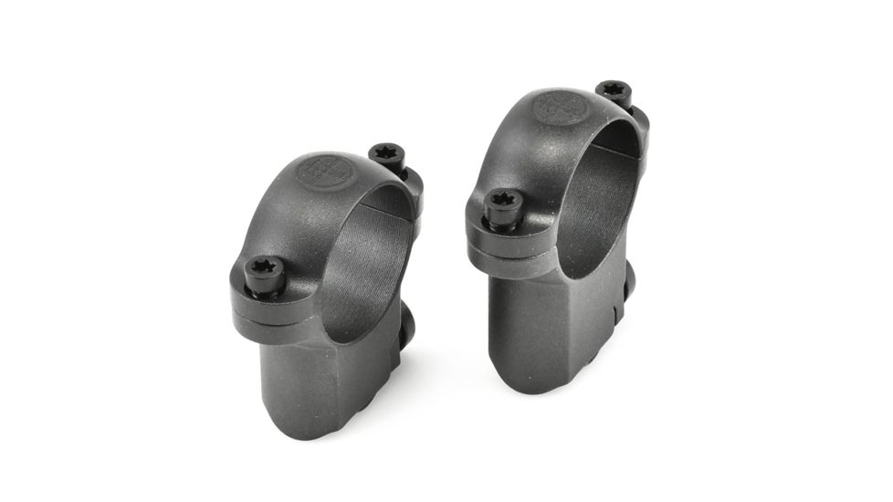 Leupold Rifle Scope Mount Rings, 1in, Ruger M77, High, Matte Black 49952