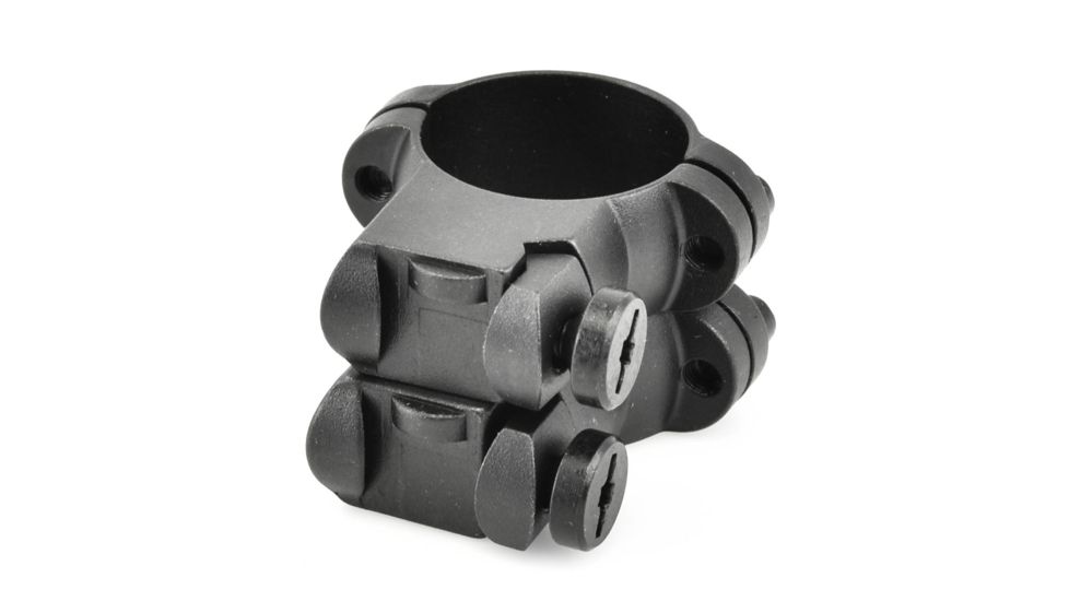 Leupold Rifle Scope Mount Rings, 1in, Ruger M77, High, Matte Black 49952