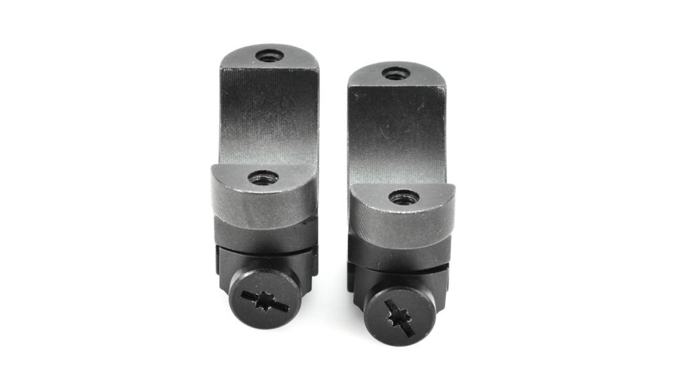 Leupold Rifle Scope Mount Rings, 30mm, Ruger #1 &amp; 77/22, Medium, Matte Black 51038