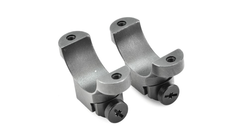Leupold Rifle Scope Mount Rings, 30mm, Ruger #1 &amp; 77/22, Medium, Matte Black 51038