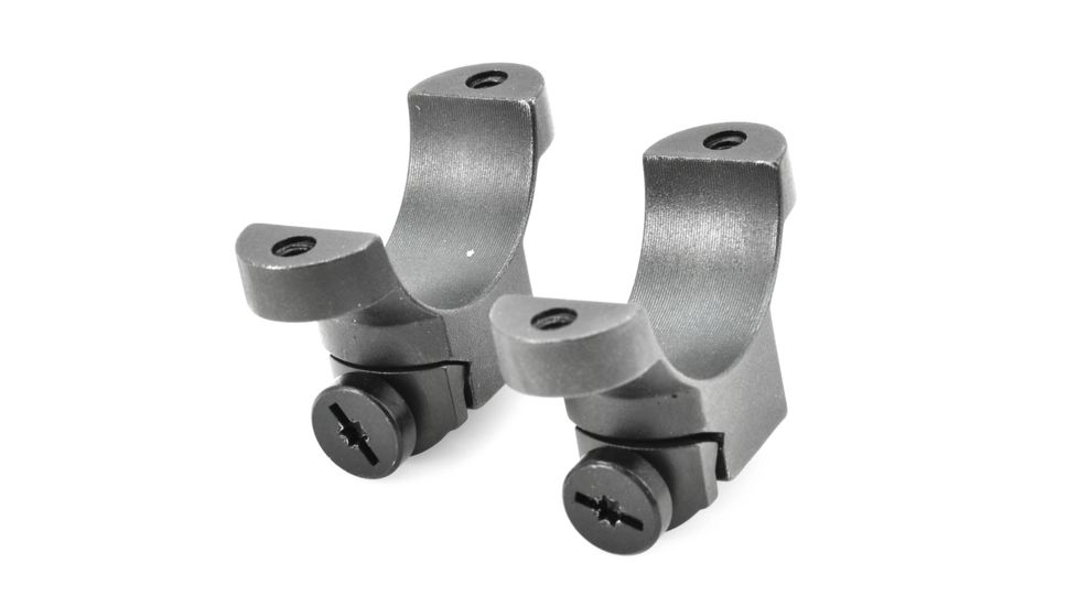 Leupold Rifle Scope Mount Rings, 30mm, Ruger #1 &amp; 77/22, Medium, Matte Black 51038