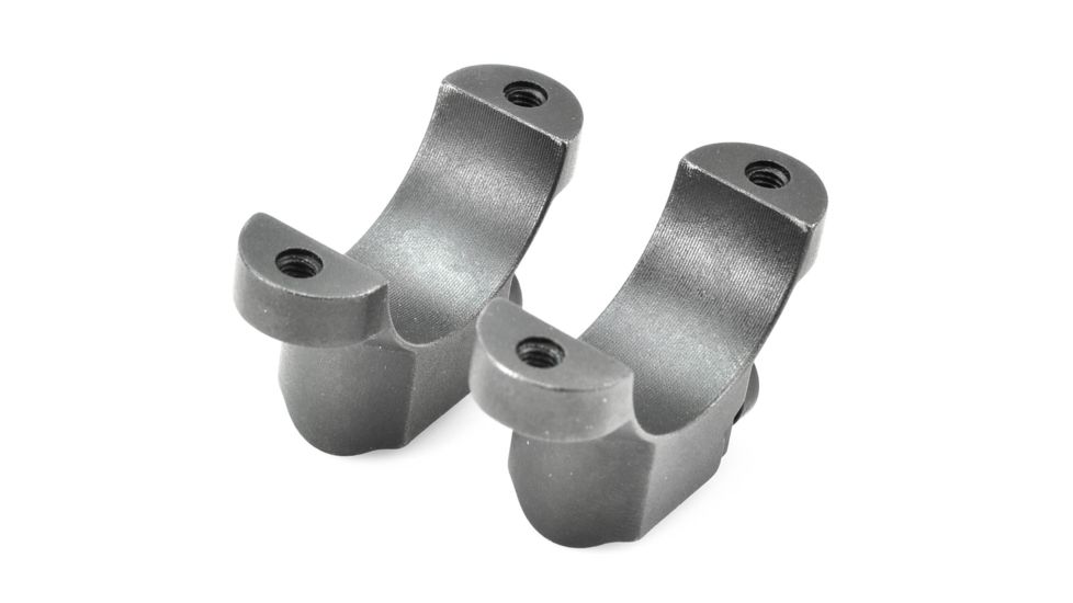 Leupold Rifle Scope Mount Rings, 30mm, Ruger #1 &amp; 77/22, Medium, Matte Black 51038