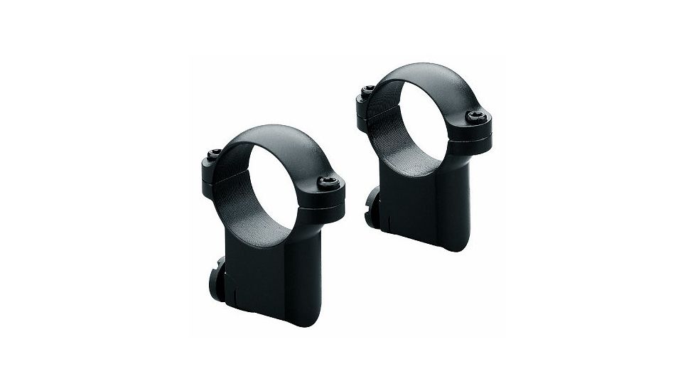 Leupold Rifle Scope Mount Rings, 30mm, Ruger #1 &amp; 77/22, Medium, Matte Black 51038