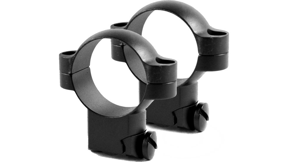 Leupold Rifle Scope Mount Rings, Ruger, High, Matte Black 51042