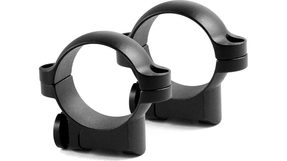 Leupold Rifle Scope Mount Rings, Ruger, Low, Matte Black 60924