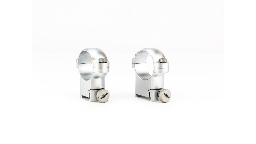 Leupold Sako Ring Mounts, 1in, High, Silver - 51720
