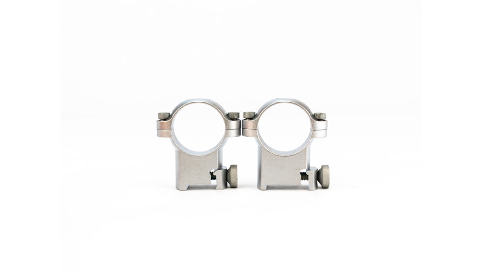 Leupold Sako Ring Mounts, 1in, High, Silver - 51720