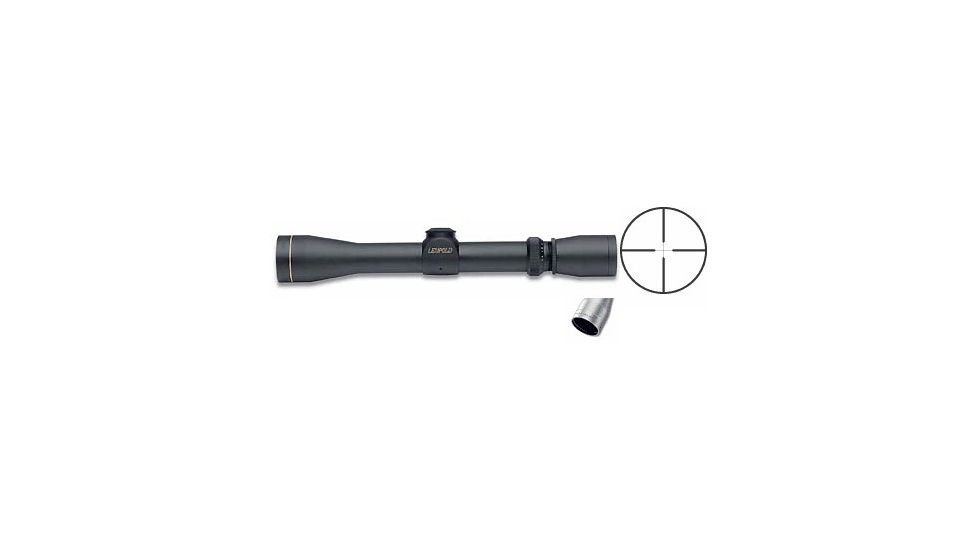 Leupold VX-3-9x28mm Compact Rifle Scope w/ Silver Finish &amp; Duplex Reticle - 45024 Rifle Scope
