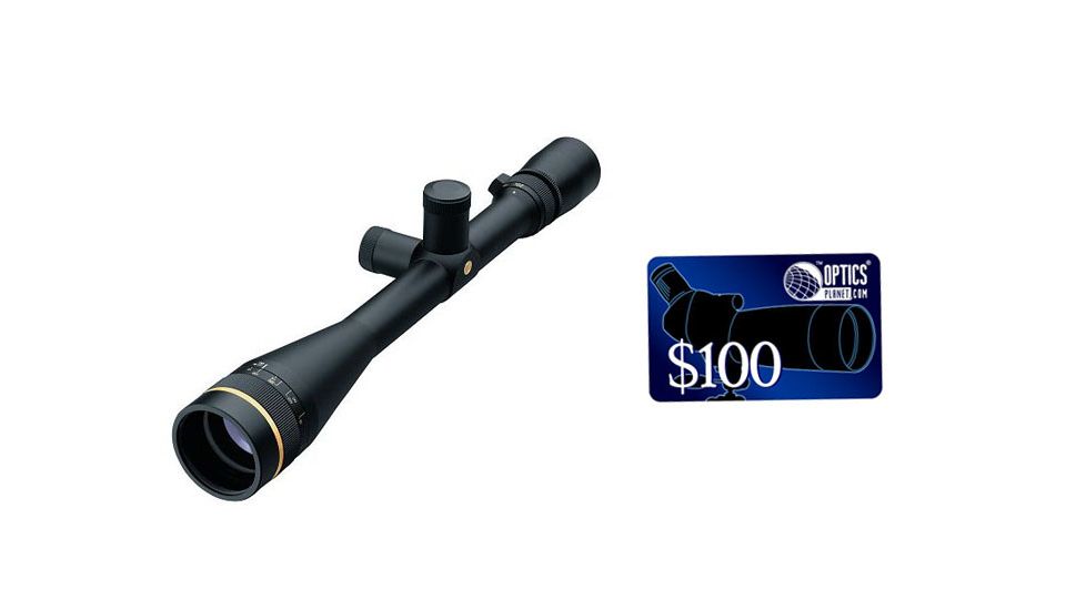 Leupold VX-3 6.5-20x40mm EFR Target Rifle Scope Matte Finish and Target Dot Reticle, FREE 100 OpticsPlanet E-Gift Certificate