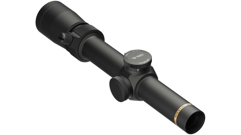 Leupold VX-3HD 1.5-5x20mm Rifle Scope, 1 in Tube, Second Focal Plane, Black, Matte, Non-Illuminated Duplex Reticle, MOA Adjustment, 180615