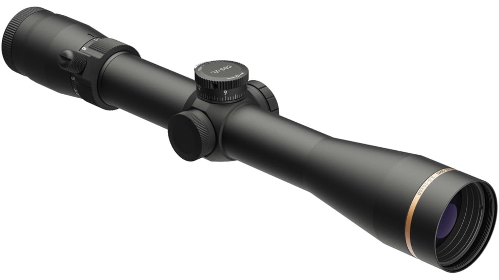 Leupold VX-3HD 3.5-10x40mm Rifle Scope, 30 mm Tube, Second Focal Plane, Black, Matte, Red FireDot Twilight Hunter Reticle, MOA Adjustment, 180627