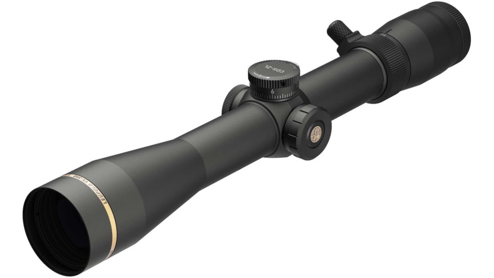 Leupold VX-3HD 3.5-10x40mm Rifle Scope, 30 mm Tube, Second Focal Plane, Black, Matte, Red FireDot Twilight Hunter Reticle, MOA Adjustment, 180627