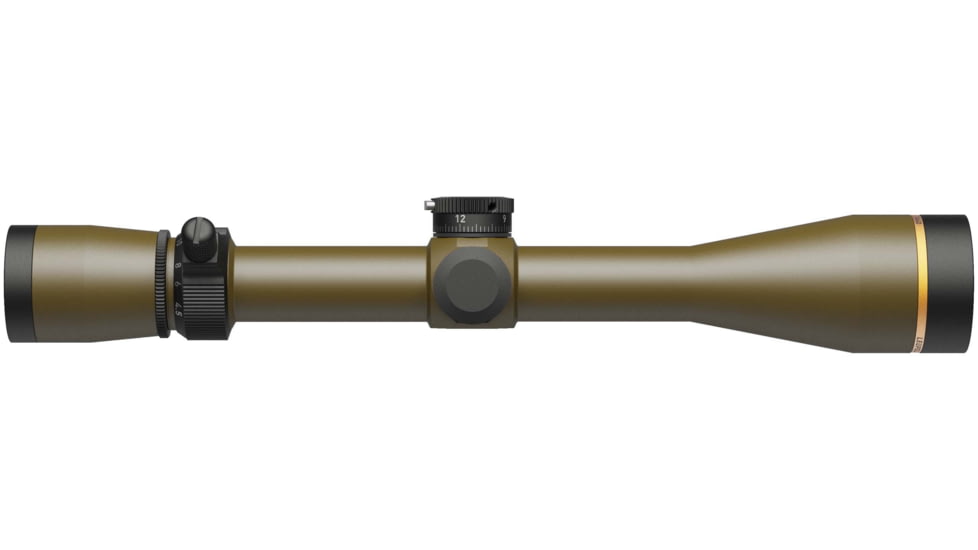 Leupold VX-3HD 4.5-14x40mm Rifle Scope, 1 in Tube, Second Focal Plane, Black, Burnt Bronze, Non-Illuminated Wind-Plex Reticle, MOA Adjustment, 180621