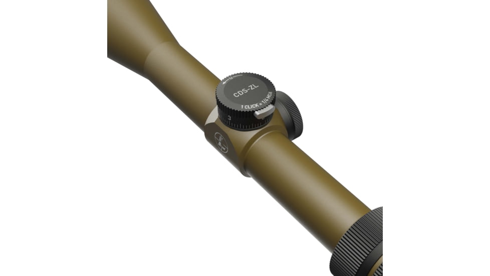 Leupold VX-3HD 4.5-14x40mm Rifle Scope, 1 in Tube, Second Focal Plane, Black, Burnt Bronze, Non-Illuminated Wind-Plex Reticle, MOA Adjustment, 180621
