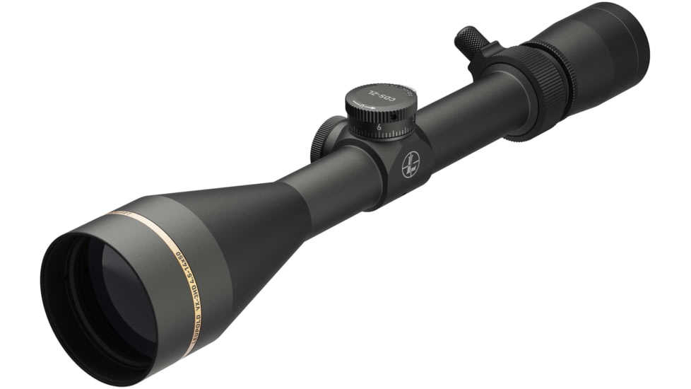 Leupold VX-3HD 4.5-14x50mm Rifle Scope, 1 in Tube, Second Focal Plane, Black, Matte, Non-Illuminated Duplex Reticle, MOA Adjustment, 180622