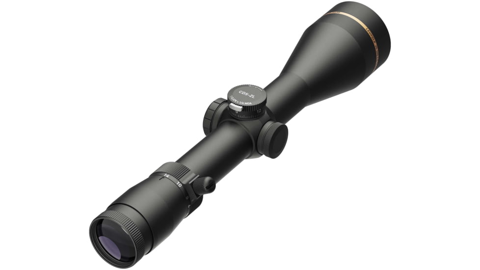 Leupold VX-3HD 4.5-14x50mm Rifle Scope, 30 mm Tube, Second Focal Plane, Black, Matte, Red FireDot Twilight Hunter Reticle, MOA Adjustment, 180629