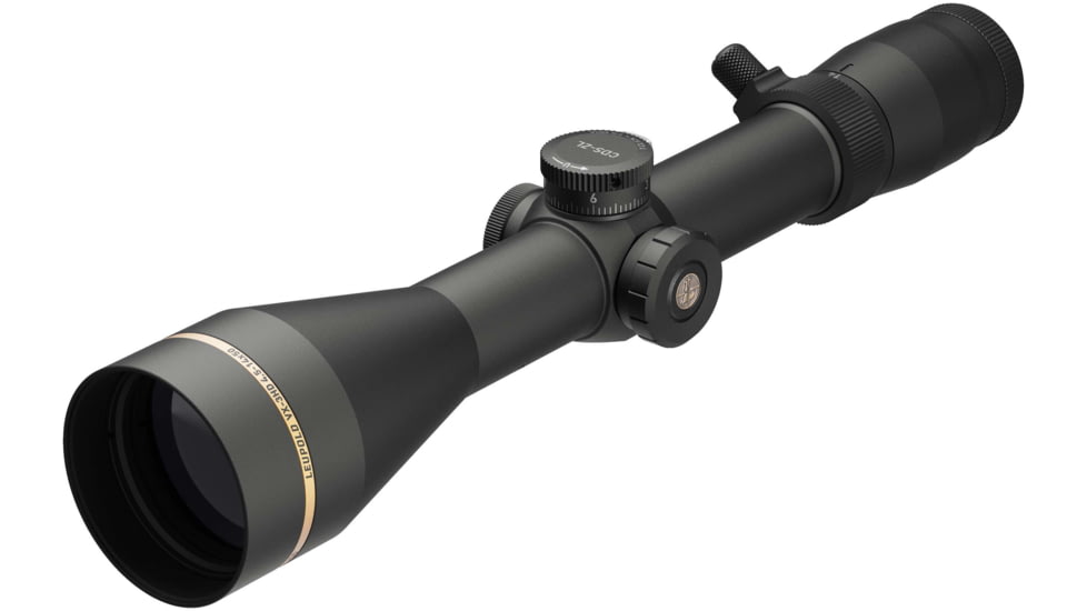 Leupold VX-3HD 4.5-14x50mm Rifle Scope, 30 mm Tube, Second Focal Plane, Black, Matte, Red FireDot Twilight Hunter Reticle, MOA Adjustment, 180629