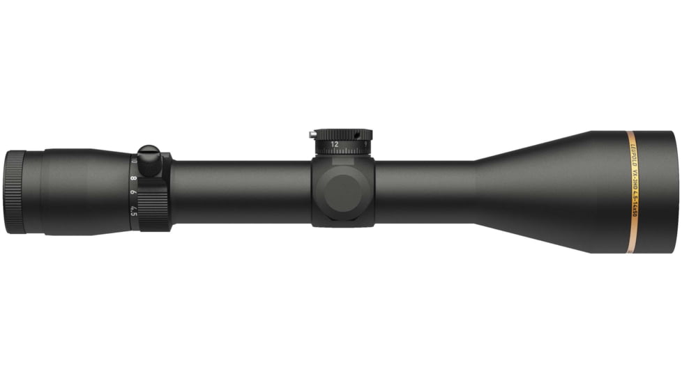 Leupold VX-3HD 4.5-14x50mm Rifle Scope, 30 mm Tube, Second Focal Plane, Black, Matte, Red FireDot Twilight Hunter Reticle, MOA Adjustment, 180629