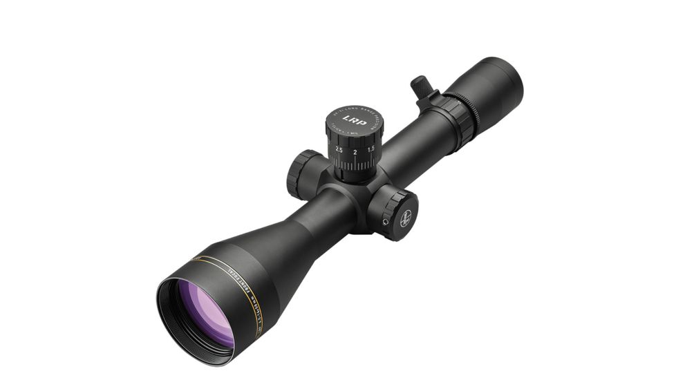 Leupold VX-3i LRP 4.5-14x50mm Rifle Scope, Side Focus, 30mm, FFP CCH Reticle, Black Matte, w/ Objective and Eyepiece Cover &amp; Anti-Reflective Device &amp; 2.5in Sunshade, 172339-KIT1