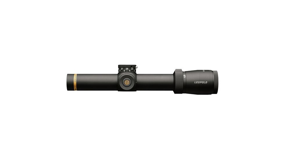 Leupold Competition VX-4.5HD Service Rifle 1-4.5x24mm Rifle Scope, 30 mm Tube, Second Focal Plane, Black, Matte, Red FireDot Bull-Ring Reticle, MOA Adjustment, 176281