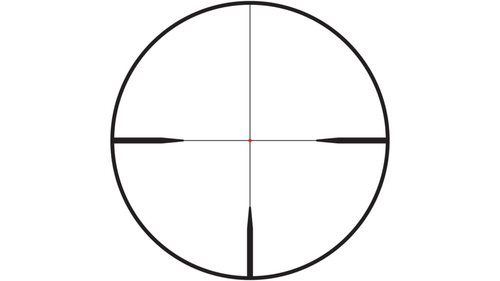 Leupold VX-4HD 3-12x40mm 30mm Tube Rifle Scope, Second Focal Plane, CDS-ZL2 Illum FireDot Twilight Hunter, Black, 185453