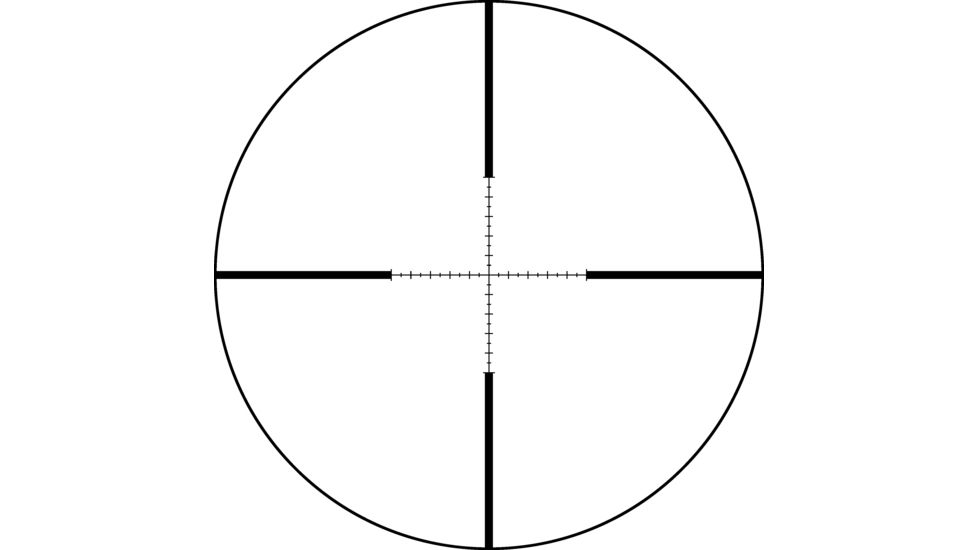 Leupold VX-5HD 3-15x44mm Rifle Scope, 30 mm Tube, Second Focal Plane, Black, Matte, Non-Illuminated HTMR Reticle, Mil Rad Adjustment, 178027