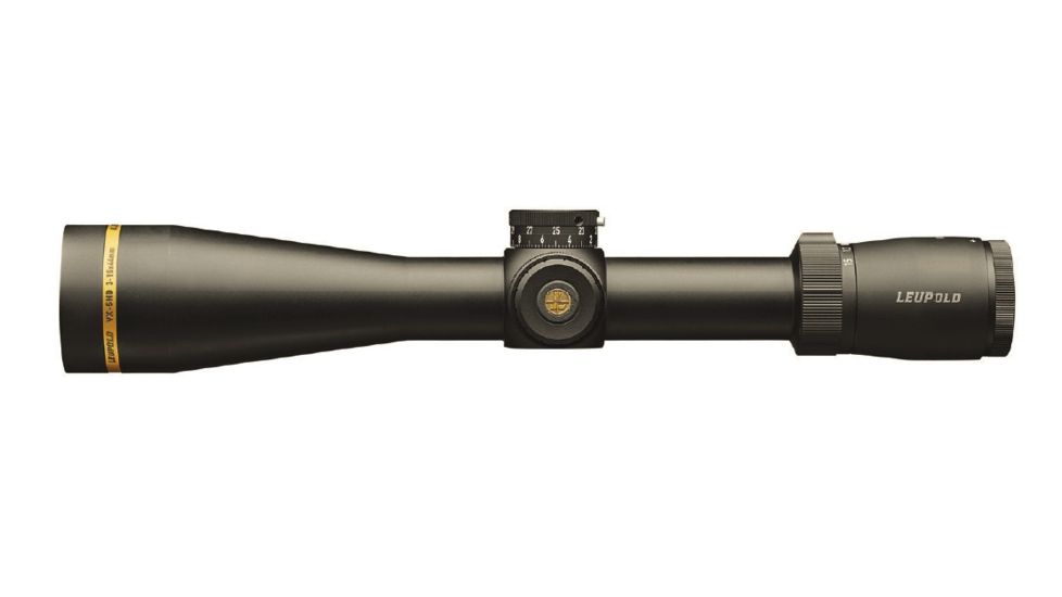 Leupold VX-5HD 3-15x44mm Rifle Scope, 30 mm Tube, Second Focal Plane, Black, Matte, Non-Illuminated Wind-Plex Reticle, MOA Adjustment, 171715
