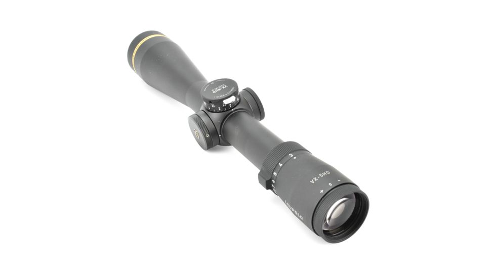 Leupold VX-5HD 3-15x44mm Rifle Scope, 30 mm Tube, Second Focal Plane, Black, Matte, Non-Illuminated Impact-29 MOA Reticle, MOA Adjustment, 171716