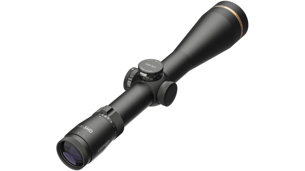 Leupold VX-5HD 4-20x52mm Rifle Scope, 34 mm Tube, Second Focal Plane, Non-Illuminated Duplex Reticle, Black, Matte, 171701