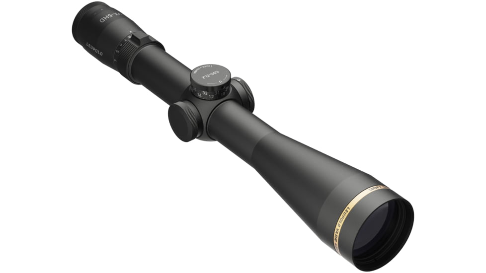 Leupold VX-5HD 4-20x52mm Rifle Scope, 34 mm Tube, Second Focal Plane, Non-Illuminated Duplex Reticle, Black, Matte, 171701
