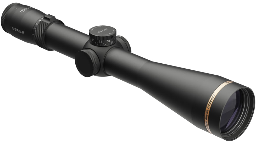 Leupold VX-5HD 4-20x52mm Rifle Scope, 34 mm Tube, Second Focal Plane, Non-Illuminated Duplex Reticle, Black, Matte, 171701