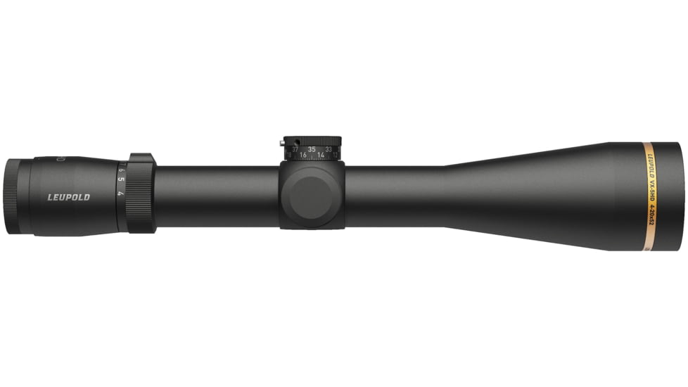 Leupold VX-5HD 4-20x52mm Rifle Scope, 34 mm Tube, Second Focal Plane, Non-Illuminated Duplex Reticle, Black, Matte, 171701