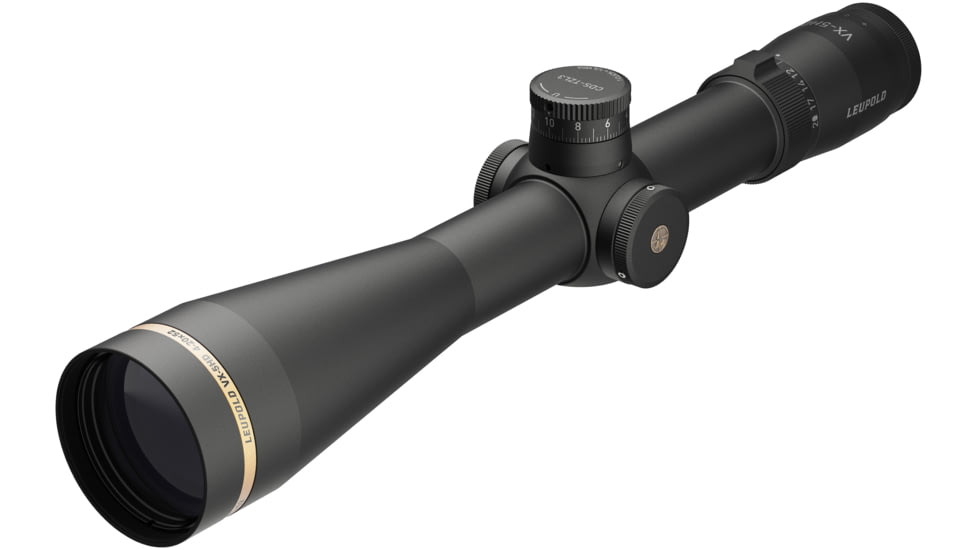 Leupold VX-5HD 4-20x52mm Rifle Scope, 34 mm Tube, Second Focal Plane, Non-Illuminated TMOA Reticle, Black, Matte, 171700