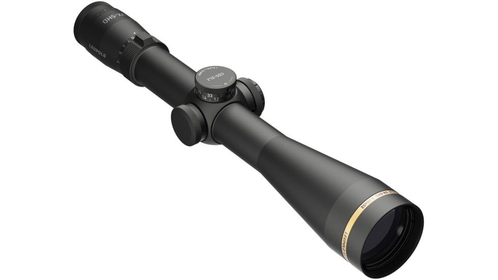Leupold VX-5HD 4-20x52mm Rifle Scope, 34 mm Tube, Second Focal Plane, Red FireDot Duplex Reticle, Black, Matte, 178166