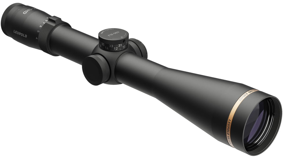 Leupold VX-5HD 4-20x52mm Rifle Scope, 34 mm Tube, Second Focal Plane, Red FireDot Duplex Reticle, Black, Matte, 178166