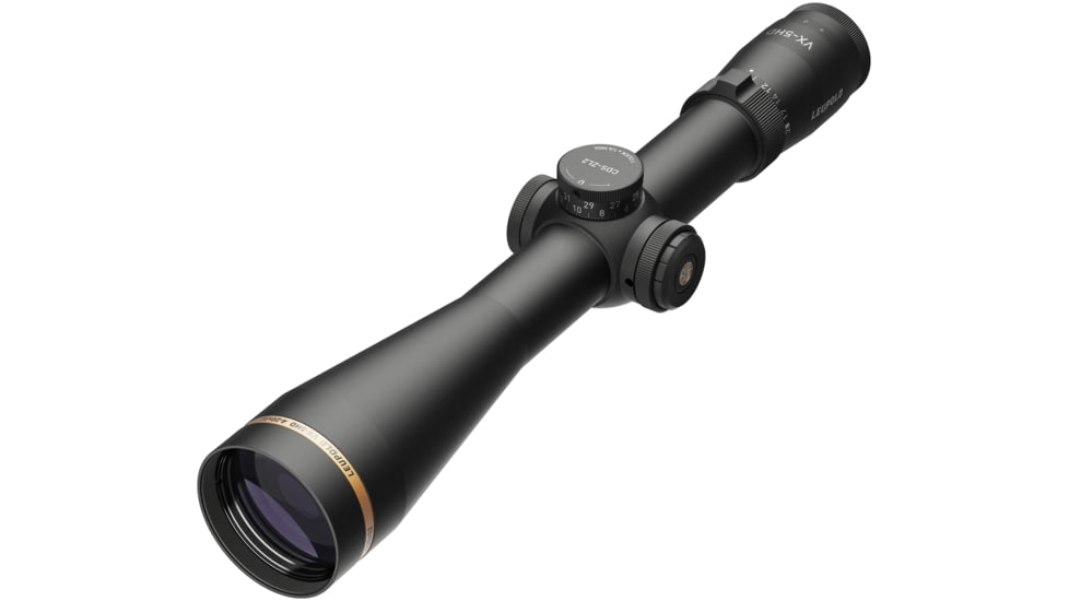 Leupold VX-5HD 4-20x52mm Rifle Scope, 34 mm Tube, Second Focal Plane, Red FireDot Duplex Reticle, Black, Matte, 178166