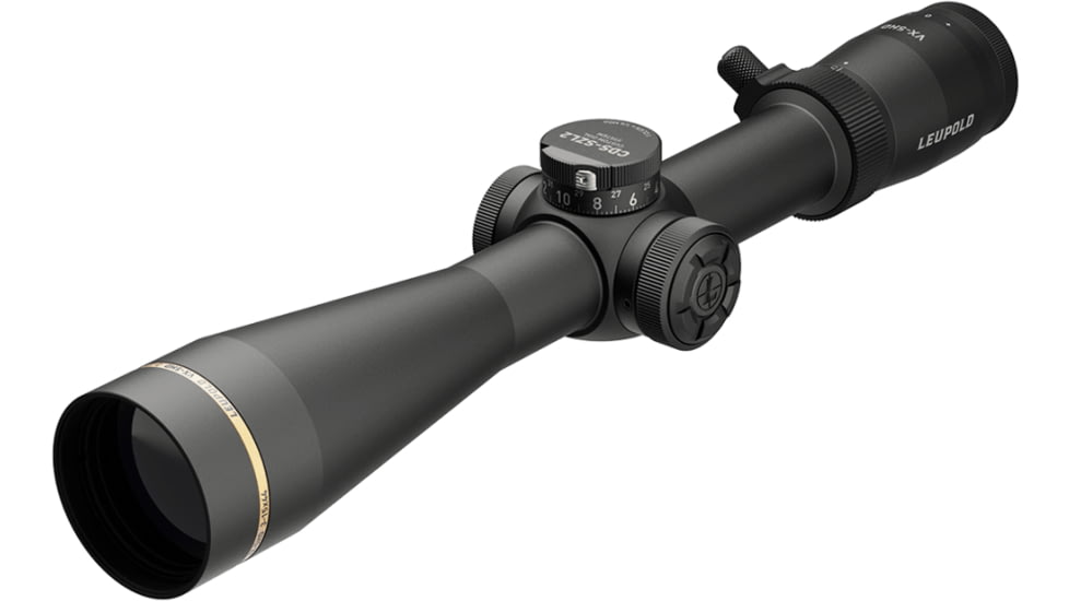 Leupold VX-5HD Gen 2 3-15x44mm 30mm Tube Riflescope, Second Focal Plane, CDS-SZL2 Side Focus Illum. FireDot Duplex Reticle, Black, 183850