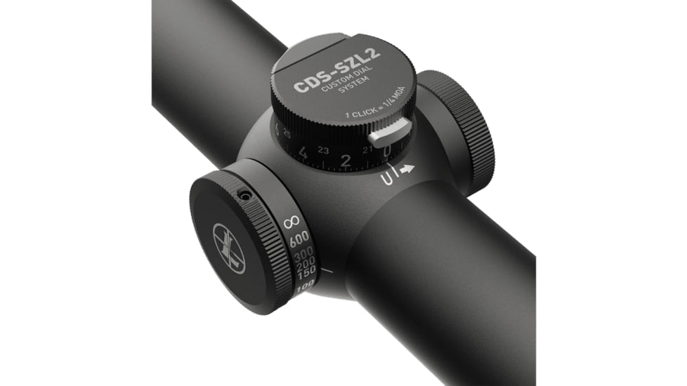 Leupold VX-5HD Gen 2 4-20x52mm 34mm Tube Riflescope, Second Focal Plane, CDS-SZL2 Side Focus Duplex Reticle, Black, 183857