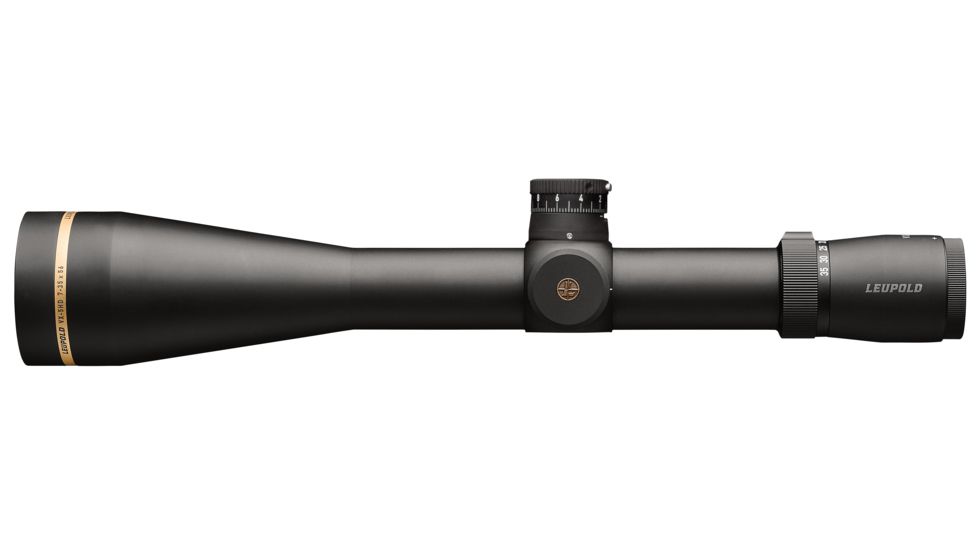 Leupold VX-5HD 7-35x56mm Rifle Scope, 34 mm Tube, Second Focal Plane, Black, Matte, Non-Illuminated Impact-14 MOA Reticle, MOA Adjustment, 173221