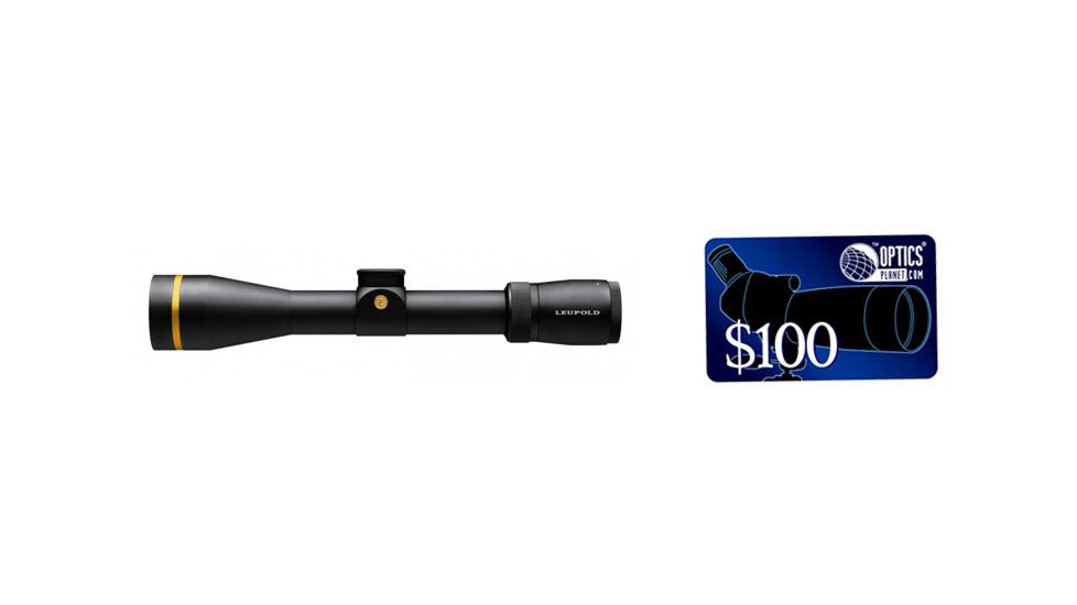 Leupold VX-6 3-18x44 Side Focus CDS Scope, Matte, Ill Boone &amp; Crockett Reticle 115004, FREE 100 OpticsPlanet E-Gift Certificate