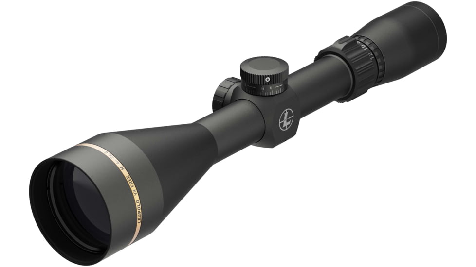 Leupold VX-Freedom 4-12x50mm Rifle Scope, 1 in Tube, Second Focal Plane, Black, Matte, Non-Illuminated Duplex Reticle, MOA Adjustment, 180602