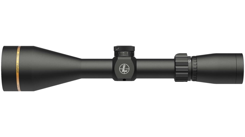 Leupold VX-Freedom 4-12x50mm Rifle Scope, 1 in Tube, Second Focal Plane, Black, Matte, Non-Illuminated Duplex Reticle, MOA Adjustment, 180602
